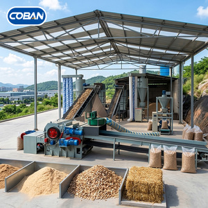 Usine complète de fabrication de granulés de bois CE ISO COC, projet clé en main, ligne de production de granulés de combustible biomasse à partir de sciure de bois, grande capacité, à vendre - Product Image 1