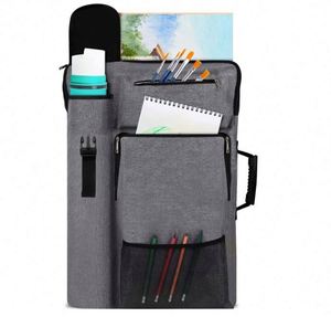 Portafolio de arte con mochila y bolsa de transporte para obras de arte, tamaño mediano, 18 x 24, muestra gratuita. - Product Image 1