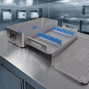Caja Reutilizable para Instrumentos Quirúrgicos 540 × 250 × 100 mm, Contenedor Manual para Esterilización y Almacenamiento de Instrumentos Médicos - Product Image 6