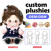 Fabricant de jouets d'anime, poupées en peluche personnalisées en coton, marchandises de personnages de jeux, design tendance, fournisseur d'usine en gros