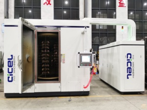 Cicel Multi-Arc ion Glass metallizing chân không/kim loại lớp phủ chân không máy/PVD Nickel Chrome mạ máy - Product Image 2