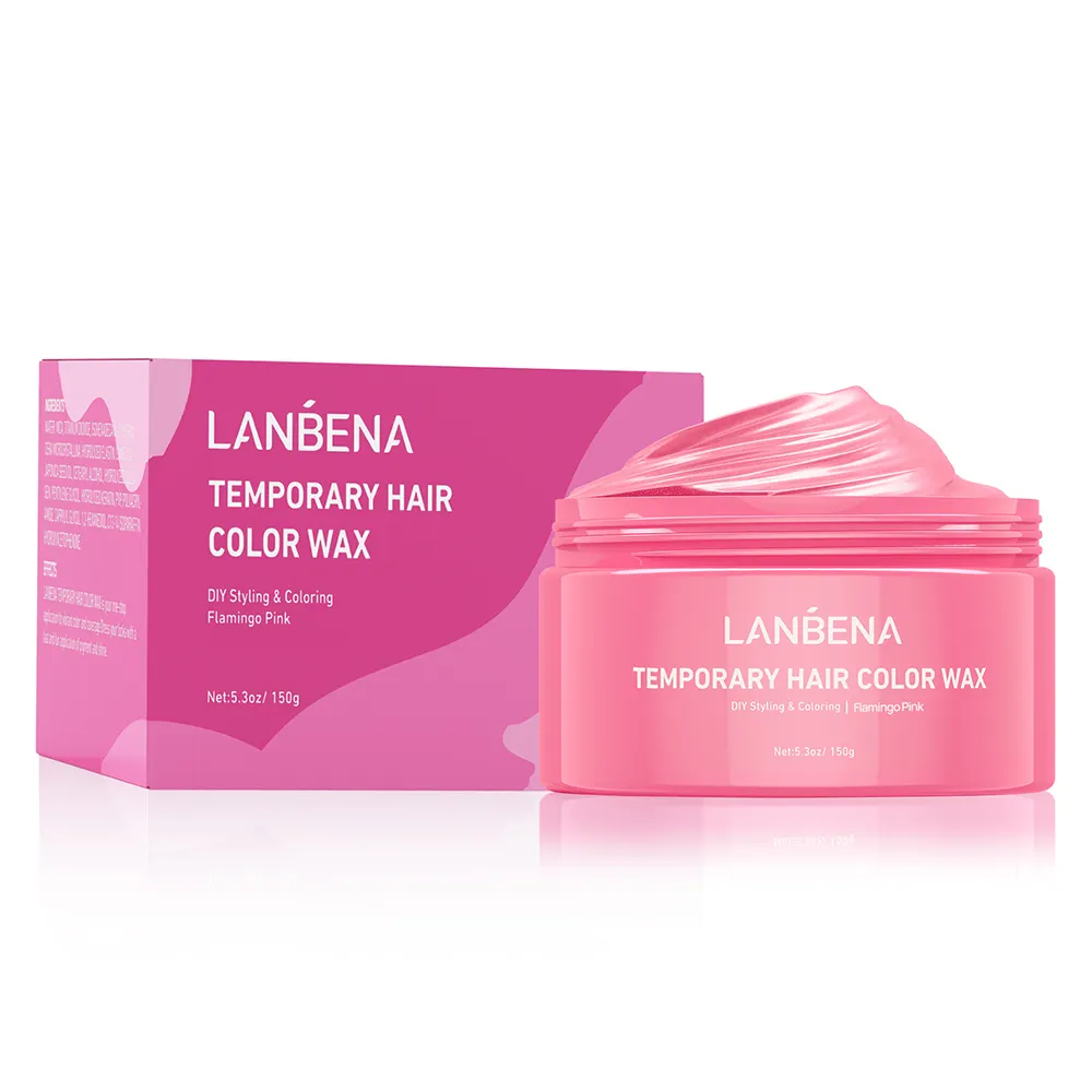 Lanbena-Gel para tinte rápido para el cabello, cera temporal de Color para el cabello, venta al por mayor