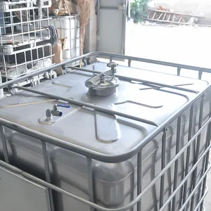 304 paslanmaz çelik ton davul atık yağ kanalizasyon toplama ve ulaşım tankı