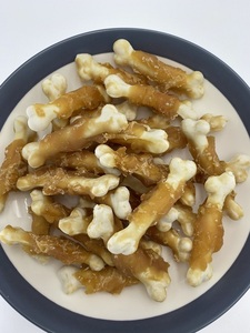Organic Chicken Meat Calcium <strong>Bone</strong> Treats HUACHONG <strong>Brand</strong> Natural Flavor Skin Coat Clean Teeth China Factory OEM/ODM Accepted - Product Image 2