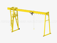 Prix usine Chine Grue portique monopoutre de type treillis sur rail de 5, 10, 15, 25 tonnes