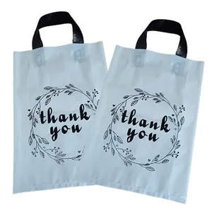प्लास्टिक बैग कारखाने कस्टम प्लास्टिक खुदरा धन्यवाद आप माल प्लास्टिक बुटीक बैग छोटे व्यवसाय के लिए