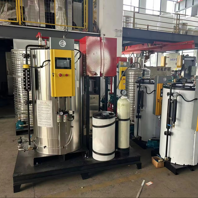 300kg Natural Gas Fired Steam Boiler with Economizer, Condensing Waste Heat Recovery System