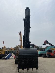 Pelleteuse sur chenilles Volvo EC480 d'occasion presque neuve terrassement original pelleteuse VOLVO d'occasion - Product Image 6