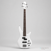 Basse IB 4 cordes avec 3 micros single-coil - Corps en tilleul, manche en érable, touche en palissandre, accastillage chromé, haute qualité