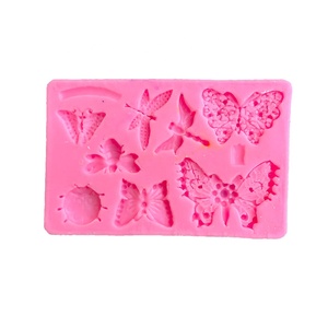 Insectos Jabón <span class=keywords><strong>Molde</strong></span> Divertido Mariposa Abeja Libélula Mariquita <span class=keywords><strong>Molde</strong></span> <span class=keywords><strong>de</strong></span> Silicona para Bomba <span class=keywords><strong>de</strong></span> Baño Loción Barras Chocolate Caramelo Gelatina Hornear - Product Image 4