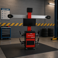 Machine d'alignement de roues 3D Precision4tech PRE-W9, équipement de service automobile personnalisé, 2,2 kW, 220/380 V