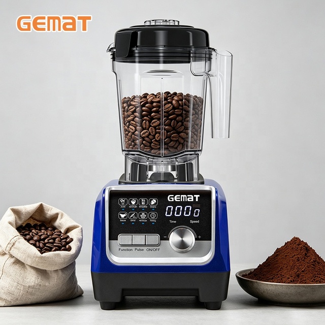New Designed Popular Smart Kitchen Appliance Commercial Blender Intelligent Digital Control Powerful Mixeur Grinder Blender