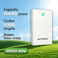 Batterie domestique EM ODM 10 kWh LiFePO4 pour stockage d'énergie 51. 2V 200Ah Options de marquage personnalisé pour les acheteurs en gros