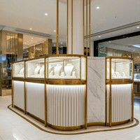 Vitrine de présentation de montres et bijoux de luxe en bois et verre, écologique, recyclable, personnalisée Sundo
