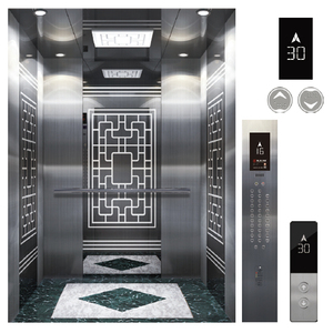 ZhuJiangFuji marca Grado Superior cabina Vertical ascensor de pasajeros ascensor de paso ascensor - Product Image 1