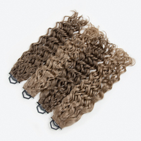Extensions de cheveux humains naturels russes bouclés Genius Weft, vente en gros, prêtes à être expédiées, douces et naturelles
