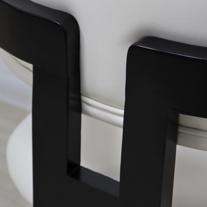 Silla de Comedor de Madera Maciza de Alta Calidad con Cuero PU, Diseño Moderno, Duradera y Ecológica para el Hogar, Hotel, <span class=keywords><strong>Bar</strong></span> - Product Image 5