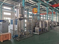 PLC Automatische Vacuüm Ontgassingsmachine voor Sap- en Drankproductie, Melk Vacuüm Ontgassingsmachine, Zuivelverwerkingsapparatuur