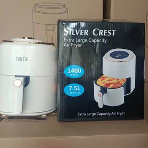 <span class=keywords><strong>Freidora</strong></span> <span class=keywords><strong>de</strong></span> <span class=keywords><strong>aire</strong></span> multifuncional sin aceite, 7,5 <span class=keywords><strong>litros</strong></span>, antiadherente, crest plateado, 1400 vatios, novedad - Product Image 5