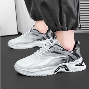 Zapatos para Hombre 2025, Nuevas Zapatillas Deportivas de Primavera/Otoño para Adolescentes, Casuales, Transpirables, de Malla, Estilo Chunky, a la Moda - Product Image 6