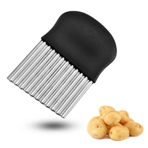 キッチンアクセサリー果物 & 野菜ツールステンレス钢手動ポテトカッター野菜チョッパー - Product Image 3