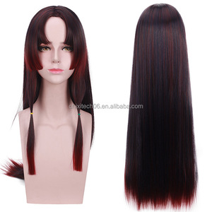 Peluca de Cosplay: Onmyoji, Hikari, Yamato, Abe No Seimei, Oni, Red Leaf, Vampire Girl, Tsukimi, Boy, Spirit, <span class=keywords><strong>Kagura</strong></span> - Product Image 5