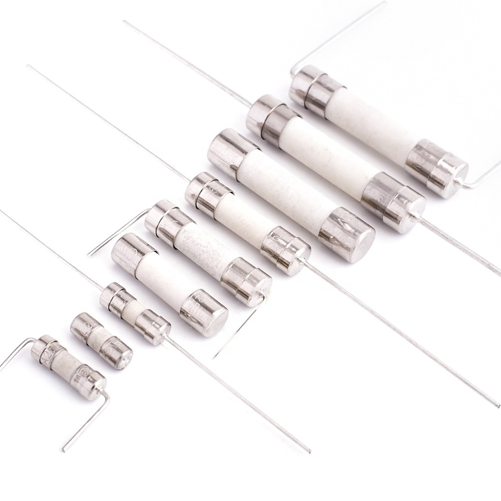 Fusibles De Cartucho Cerámicos 12A 250V 6x30mm - Pack De 6 Unidades De Acción Rápida