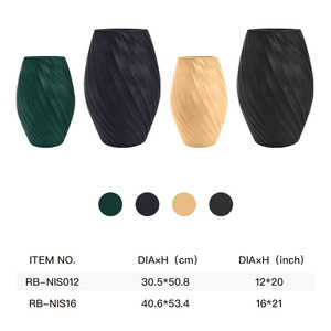 Pots de plantes en plastique légers de style moderne Pots de fleurs décoratifs en gros pour la maison et le <span class=keywords><strong>jardin</strong></span> - Product Image 5