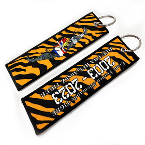 Porte-clés de moto avec logo personnalisé bon marché en gros Porte-clés tissé de marque de voiture <span class=keywords><strong>pour</strong></span> le vol - Product Image 5