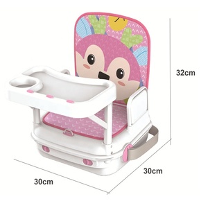 <span class=keywords><strong>Chaise</strong></span> <span class=keywords><strong>Haute</strong></span> de Voyage Pliante et Portable pour Bébé, Siège Rehausseur avec Harnais pour Repas et Jeux - Product Image 6