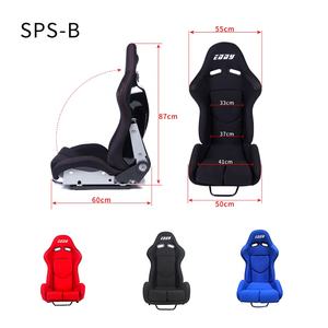 Bọc ghế xe đua thể thao sợi carbon đỏ EDDYSTAR khuyến mãi nóng, bộ an toàn 5 điểm - Product Image 6