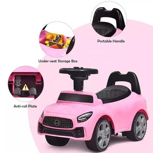 Samtoy Großhandel Simulations-Elektro-Kinderroller Cartoon-Babywagen Aufsitz-Auto mit Lenkrad - Product Image 2