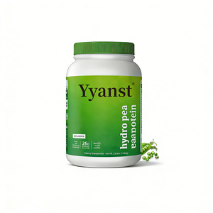 Poudre de protéines de pois hydrolysées biologiques de haute qualité, marque privée, complément protéiné pour la récupération et la croissance musculaire, et la santé cardiaque - Product Image 1