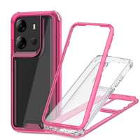 Lichicase pour Honor X9B coque de téléphone transfrontalière Triple en une coque de téléphone pour Honor X8B X7B X9A coque combinée colorée multicolore