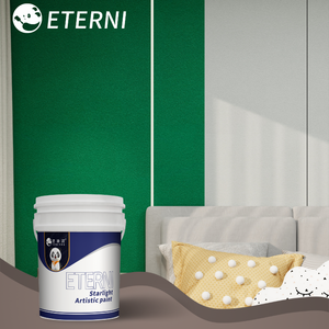 <span class=keywords><strong>Peinture</strong></span> acrylique artistique ETERNI Starlight, écologique, effet brillant cristallin, éclatant, éclaircissant les murs des pièces sombres - Product Image 6