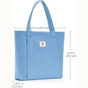 Bolsa de Yoga de Alta Calidad con Muestra Gratis, Abertura Grande, Asa Larga, Bolsillo Impermeable para Botella de Agua, Correa de Hombro Ajustable - Product Image 4