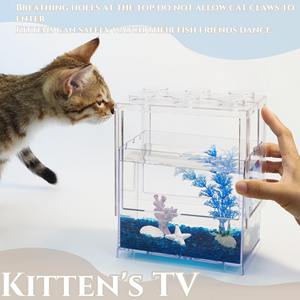 Aquarium en plastique écologique pour poissons Betta, accessoires pour aquarium - Product Image 3