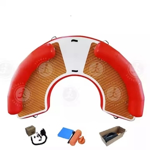 Piscina galleggianti gonfiabili Floating Card tavolo e sedie gonfiabile lettino galleggiante - Product Image 5