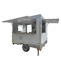 Fabricant de chariots de restauration mobiles : bar à café et jus d'extérieur, chariot à hot-dogs, remorque à pizza et barbecue, camion de cuisine mobile, camion à glaces, camion à frites