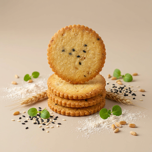 Galletas de Sésamo Atela 342g – El Complemento Crujiente Perfecto para Tu Té y Café, Fabricante ODM Vietnam - Product Image 1