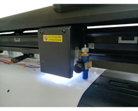 Myjet 1351 velocidad rápida Eco para etiqueta solvente pegatina corte Plotter XP600 cabezal de impresión Anycut Software Servo Motor para Flex