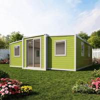 Casa Contenedor Expandible Moderna, Casa de Vacaciones Prefabricada, Villa Modular para Hospedaje, Airbnb para Hoteles y Resorts con Certificación CE