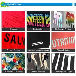 Sweat à capuche oversize en molleton français avec fermeture éclair intégrale, effet délavé, imprimé, 450GSM, 100% coton - Product Image 5