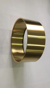 Kim loại hình thành tùy chỉnh thực hiện 14x5.5 inch chưa hoàn thành Brass bẫy trống cơ thể/buồng/Vỏ tấm kim loại chế tạo - Product Image 4