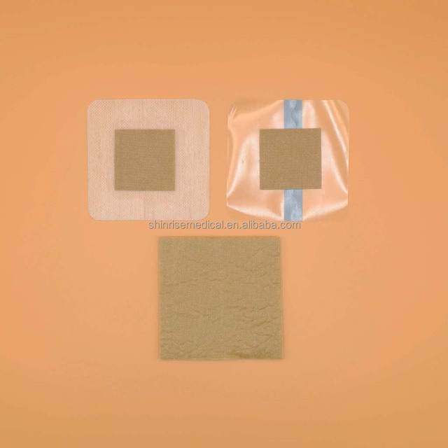 Medical Yellow Silver Ion Antibacterial Breathable Wound Care Dressing