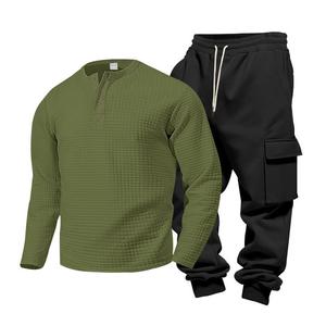 Ensembles de sport pour hommes : Tenues de golf fantaisie, extensibles, légères, à séchage rapide, pour l'été - Product Image 2