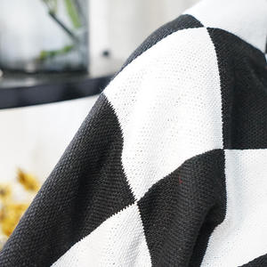 Couverture de canapé en tissu floral nordique, plaid tissé, <span class=keywords><strong>tapisserie</strong></span>, utilisation quatre saisons, pour voyage et <span class=keywords><strong>chambre</strong></span> à <span class=keywords><strong>coucher</strong></span> - Product Image 3