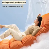 Fauteuil à Bascule Inclinable Adulte pour Balcon, Canapé Relax Pliant de Salon, Idéal pour la Détente et la Pause Déjeuner
