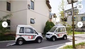 Ağır Mini 4 tekerlek engelli yeni motor Scooter elektrikli araç Mini araba Scooter klima ile BZ-YLM-C01 - Product Image 3