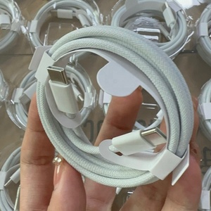 Cavo di Ricarica Intrecciato in Rame Puro da 1M 2M Tipo <span class=keywords><strong>C</strong></span> a Tipo <span class=keywords><strong>C</strong></span> 60W per iPhone 16, Cavo di Ricarica Rapida per iPhone 17 16 Pro Max 15 - Product Image 3